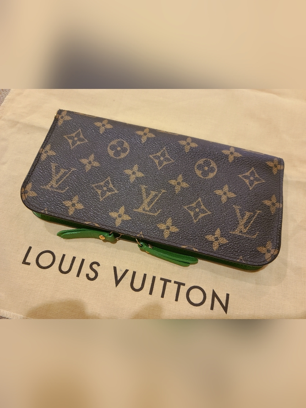 SOLD - LV Louis Vuitton Insolite Long Wallet Monogram Canvas CA3078